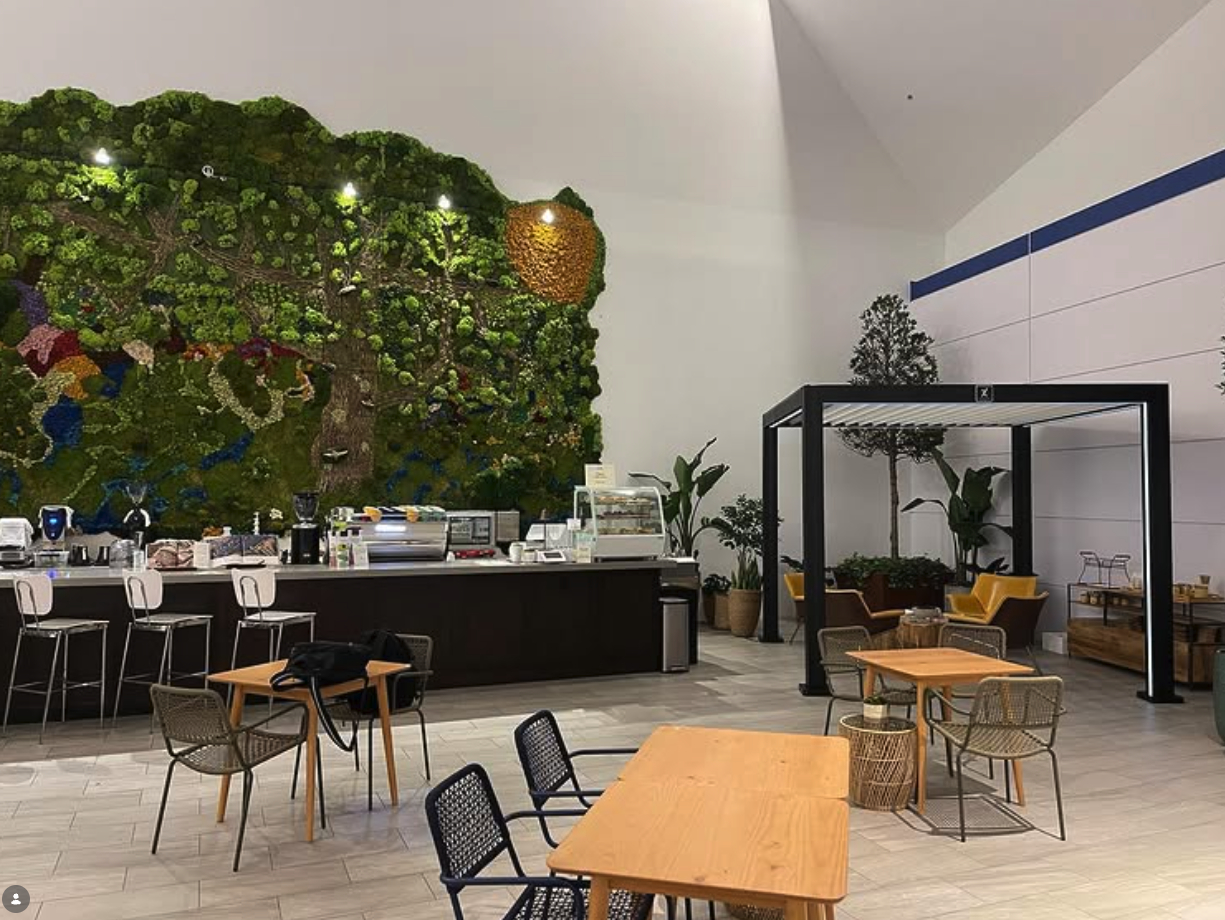 Hospitality · Living wall